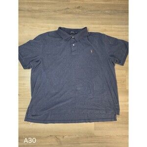 Polo Ralph Lauren Men's Blue Short Sleeve Collared Size 3XB